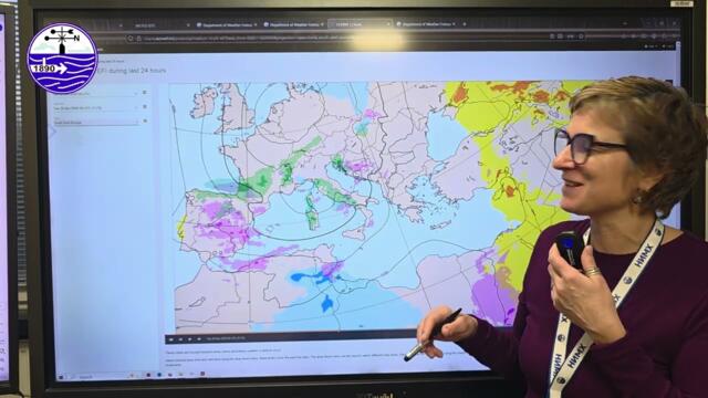 Метеорологичният бюлетин, 22 ноември 2025 г.