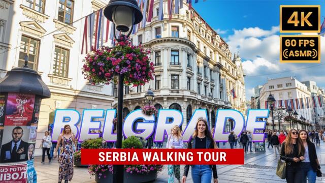Belgrade: The Most Lively Street in Serbia - 4K Walking Tour