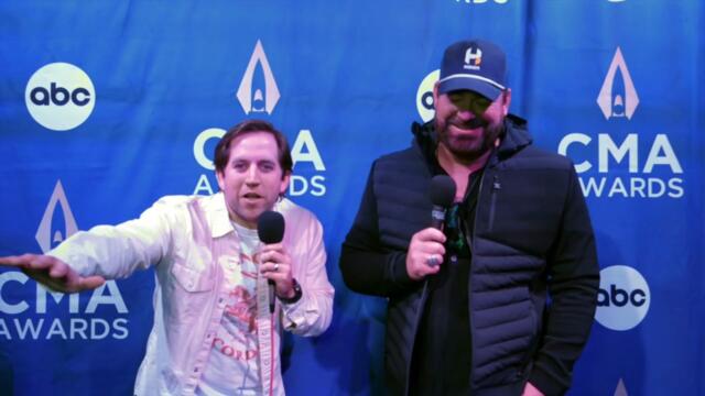 Lee Brice at the CMA Awards