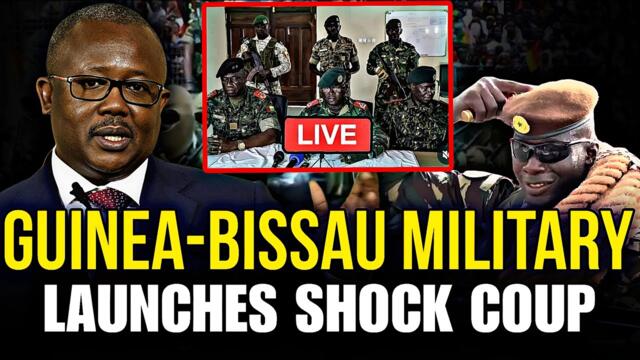 BREAKING: Guinea-Bissau President TAKEN HOSTAGE – Military Seizes TOTAL CONTROL!