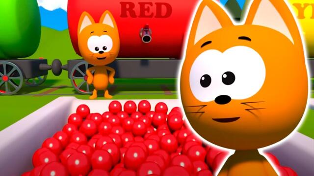 Кот и волшебные яйца! Meow Kitty बादल से गिरे फल | Cartoons anak-anak • बच्चों के लिए 2025-11-27 12:46