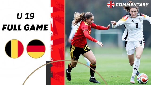 Germany - Belgium | Full Game | Under-19 – Women's EURO Qualifiers