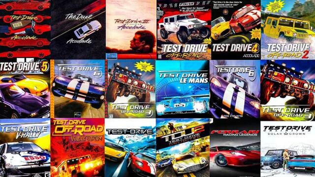The Evolution of TEST DRIVE Games (1987-2024)