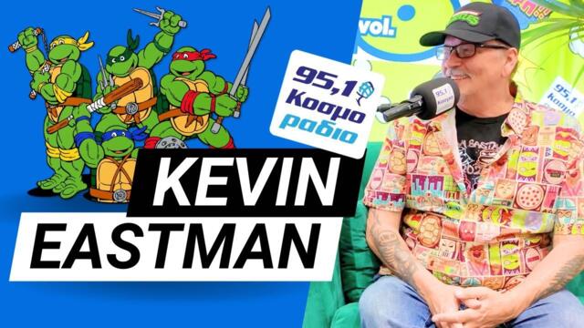 Ο Δημιουργός απο τα Χελωνονιντζάκια στο Podcast Booth του Κοσμοράδιο 95,1 στην ComicCon8