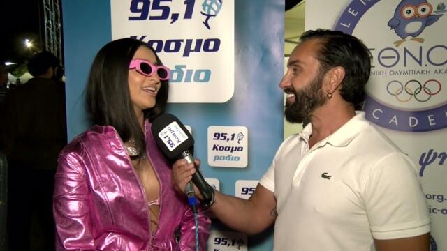 H Αναστασία μιλάει στον Τάσο Ριζόπουλο και το Κοσμοράδιο 95,1 -  Connected We Stand Festival 3