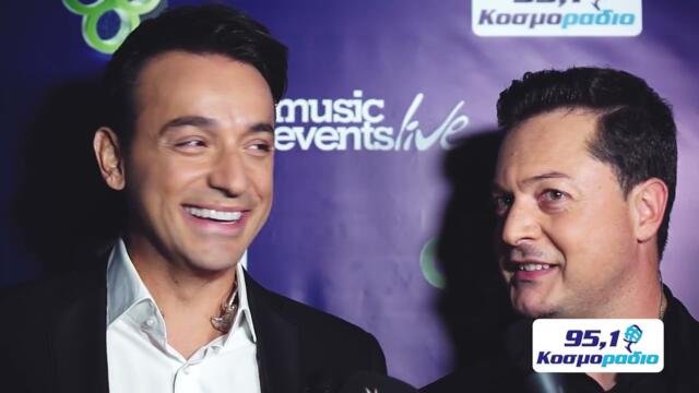 Κωνσταντίνος και Ματθαίος Τσαχουρίδης: δηλώσεις στα Music Events Live της 86ης ΔΕΘ