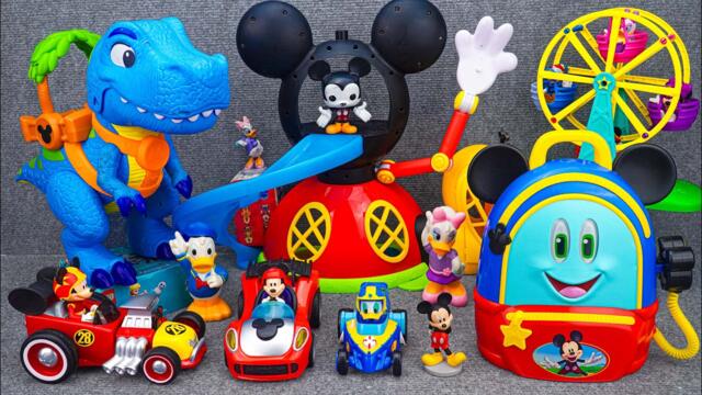 Satisfying with Unboxing Disney Junior Mickey Mouse Fun Wheel Track Playset | Review Toys ASMR