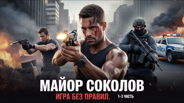 МАЙОР СОКОЛОВ ИГРА БЕЗ ПРАВИЛ’. 1 - 3 Часть русского веб-сериала 2025 года, новый