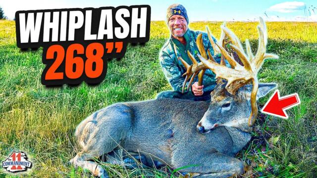 “268-Inch Whitetail Buck! Spook's Biggest Bow Buck EVER – The Whiplash Story”