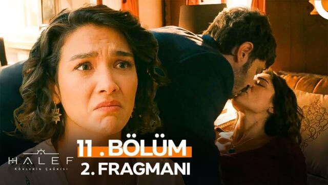 Halef 11. Bölüm 2. Fragman | Yıldız İlk Öpücüğünü Serhat’tan Alırken Melek Basıyor!