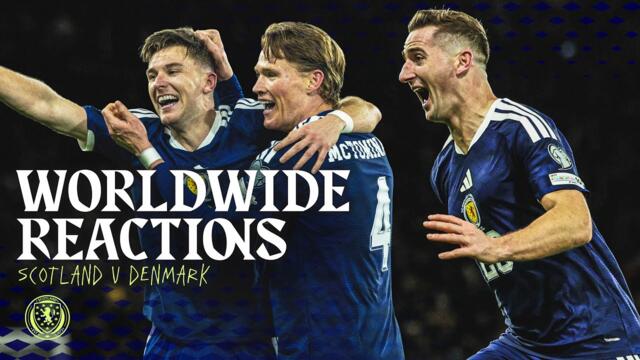 How THE WORLD reacted to Scotland Reaching the World Cup 🌍 | Crazy Commentary | Scotland 4-2 Denmark