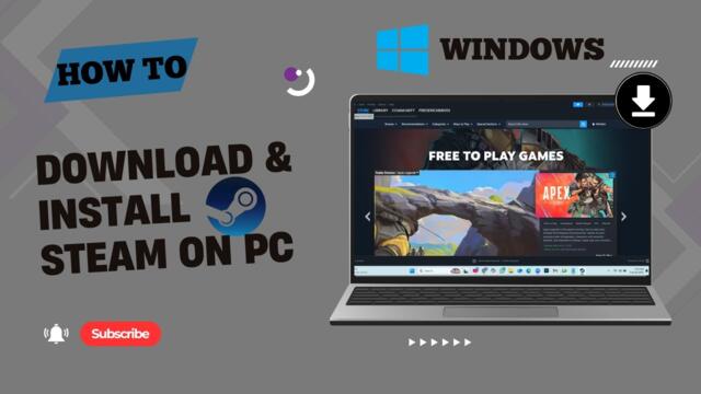 How to Download and Install Steam on PC + Play Free Games (Full Guide)