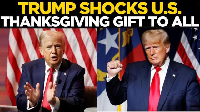 Trump LIVE: US President Donald Trump BIG Address To US Citizen | Thanksgiving | US News | Christmas 2025-11-28 15:42