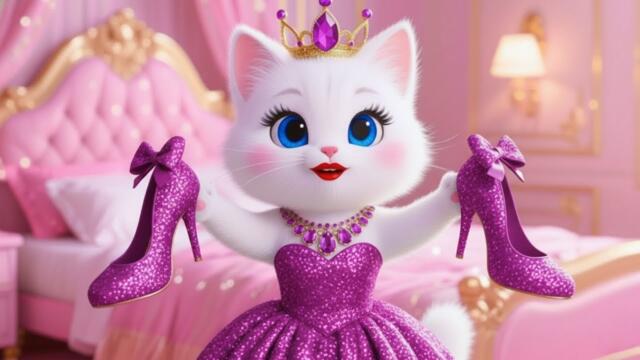 👑Messing Up Mom’s Shoe Closet & The Kitten’s Ballet Dream 💜🩰✨ | AI Cat Story