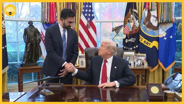 New York City Mayor-elect Zohran Mamdani meets with President Trump