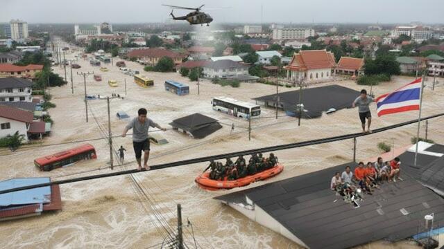 Floods in Thailand today: Devastating Floods Rock Hat Yai, Leaving 13 Dead, Homes Collapsed