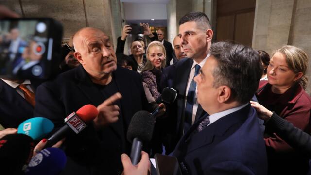 Асен Василев: Не сте изтеглили бюджета; Бойко Борисов: Във вторник ще стане ясно всичко