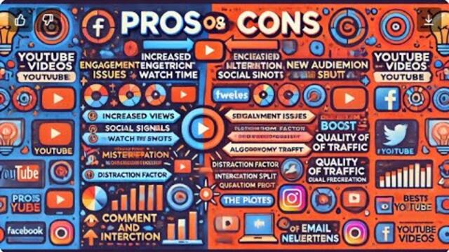 The Pros and Cons of Sharing YouTube Videos on Facebook and Other Platforms