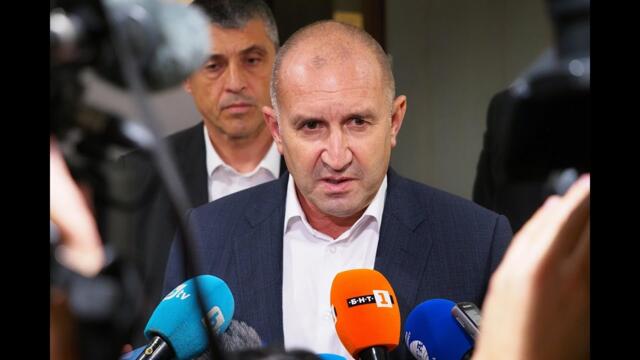 Радев с поздрав към всички, които се борят за референдума за еврото