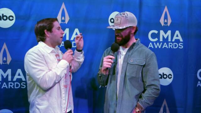 Dylan Scott at the CMA Awards