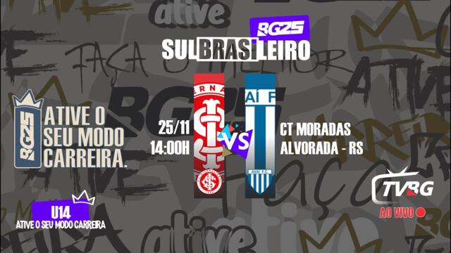 | AO VIVO | SULBRASILEIRO BG25 U14 - INTERNACIONAL X AVAÍ - SEMIFINAL