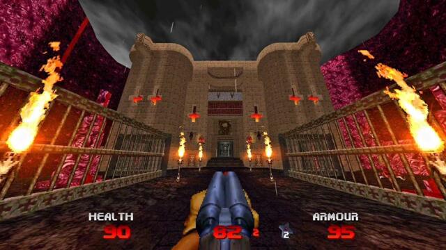 Brutal Doom 64 Veteran of Hell - Adrift - Map 6 - Heteroclite Citadel (Android/DeltaTouch)