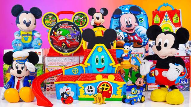 Satisfying with Unboxing Disney Mickey Mouse Jumbo Fun House Playset | Review Toys ASMR