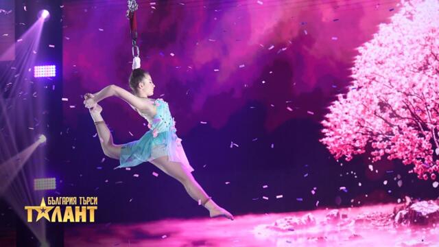 Отново вълнуващ акробатичен танц от Петра Кирилова I България търси талант