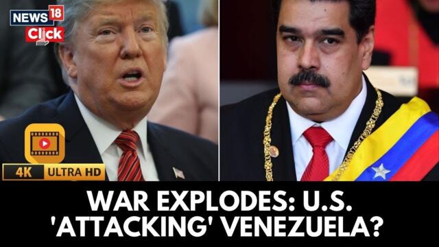 Trump Warns Venezuela’s President Maduro To Quit Or Face Possible US Military Action | 4K | N18G