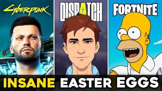 10 Hidden EASTER EGGS in Video Games (Cyberpunk, Dispatch & More)