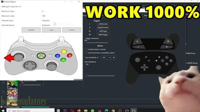 How to Settings Gamepad or Controller low End on Ryujinx work 1000% - Nintendo Switch Emulator
