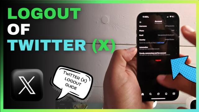 How to Log Out of Twitter X on iPhone