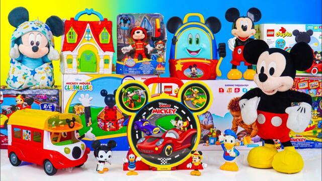 Satisfying with Unboxing Disney Mickey Mouse Color Challenge Playset | Review Toys ASMR