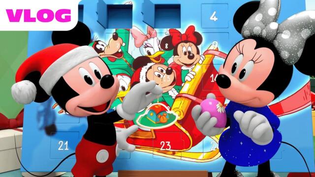 Count Down to Christmas with Mickey Mouse and Minnie Mouse! 🎄❄️ | Me & Mickey | @disneyjr