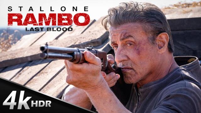 Sylvester Stallone's Rambo Last Blood | 4K HDR | Action Scenes + Ending Explained (Review)