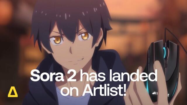 Sora 2 has landed on Artlist!