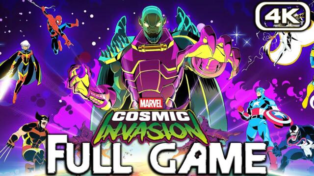 MARVEL COSMIC INVASION Gameplay Walkthrough FULL GAME (4K 60FPS) No Commentary