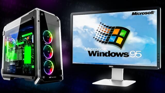 Can Windows 95 Run on a Real Modern PC in 2025?