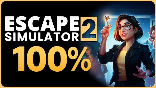 Escape Simulator 2 – 100% Walkthrough Full Game – All Tokens & Achievements