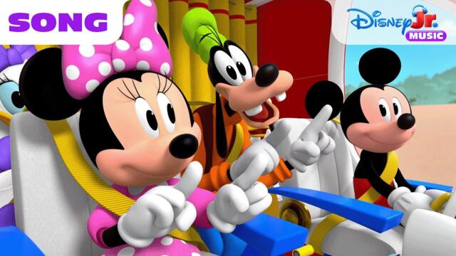 "Wheels On the Camper" Song From Mickey Mouse Clubhouse+! ⛺️🎵  | @disneyjr