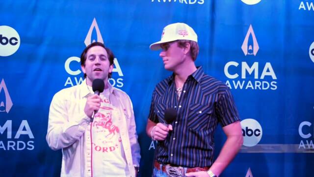 Hudson Westbrook at the CMA Awards