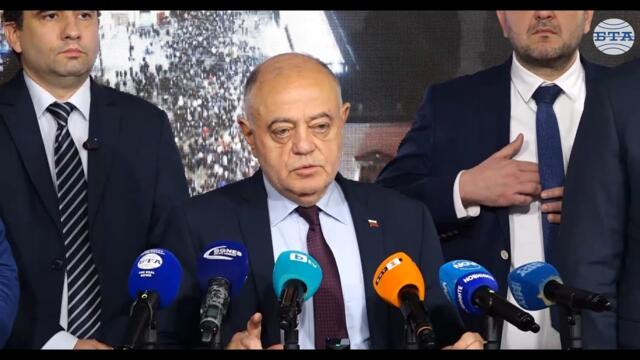 Няма друг изход, освен оставка на това правителство, заяви ген. Атанас Атанасов от ПП-ДБ