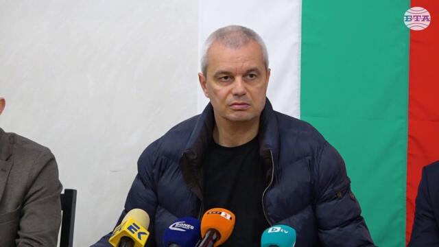 Протестите трябва да продължат, докато коалиция „Наглите“ не подаде оставка, каза Костадинов