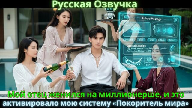 Мой отец женился на миллионерше, и это активировало мою систему «Покоритель мира»