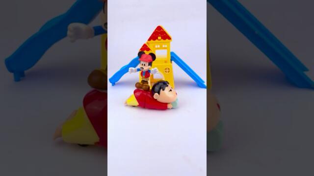 Satisfying with Unboxing Mickey Mouse and Shin Toys ASMR Videos #mickeymouse