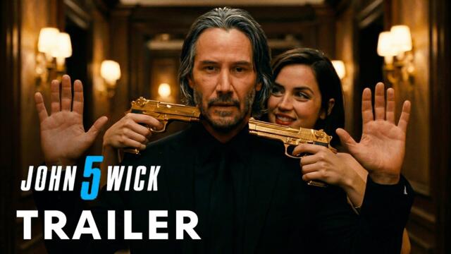 John Wick: Chapter 5 (2026) - Teaser Trailer | Keanu Reeves, Jake Gyllenhaal, Ana de Armas