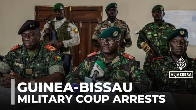 Guinea-Bissau army officers say they have seized power; president arrested