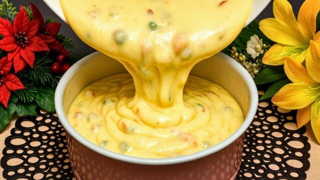 Gâteau Noël ou Nouvel An en 5 minutes - seulement 2 œufs ! Dessert simple et savoureux