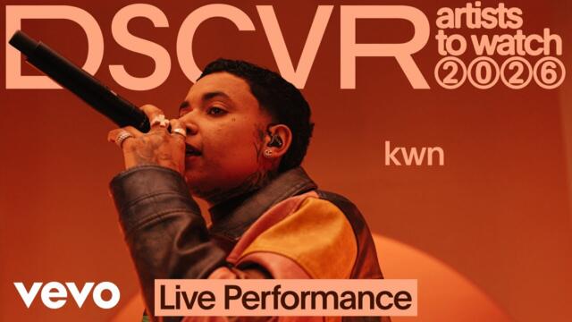 kwn - war to be over | Vevo DSCVR Artists to Watch 2026