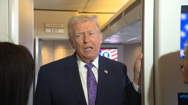 President Trump Gaggles with Press on Air Force One, Nov. 30, 2025